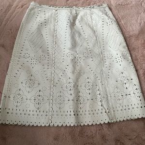Worth 100% genuine leather skirt